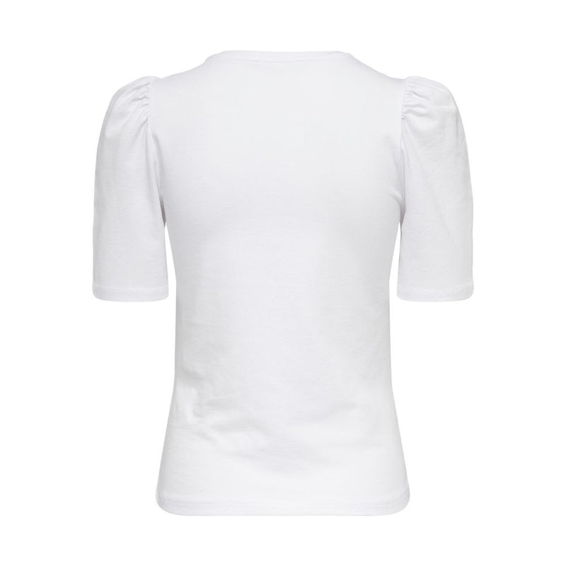 White Cotton Tops & T-Shirt