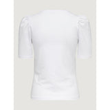 White Cotton Tops & T-Shirt