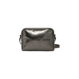 Gray Polyethylene Handbag