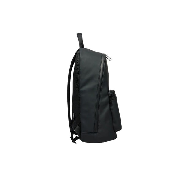 Black Polyester Backpack