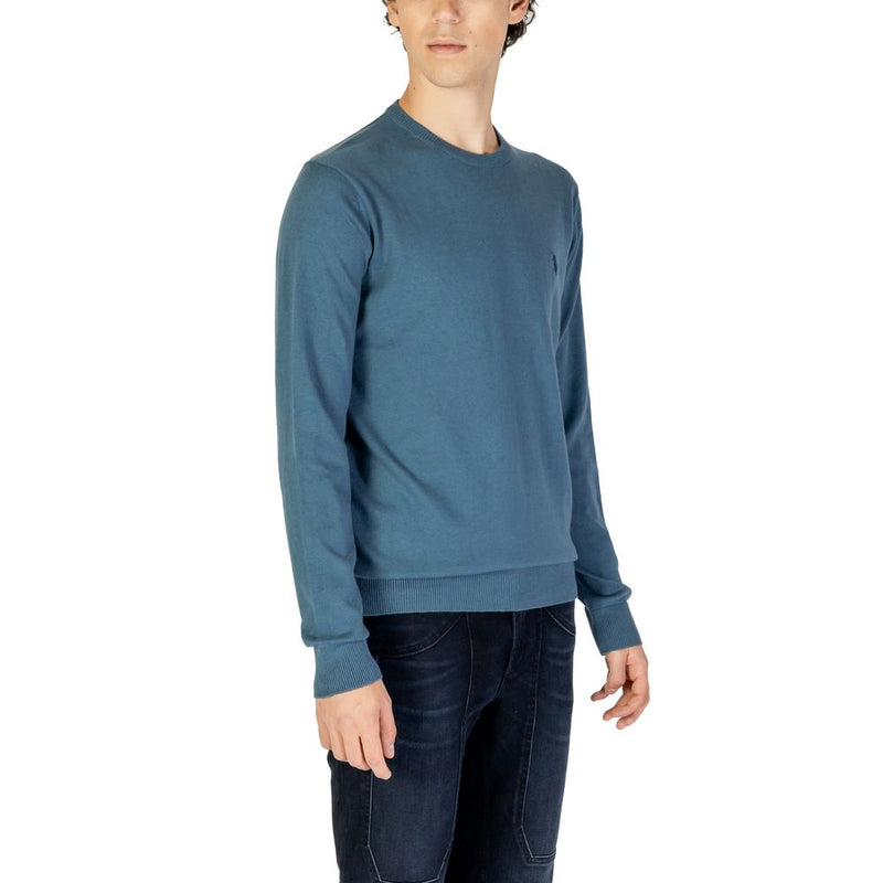 Blue Cotton Sweater