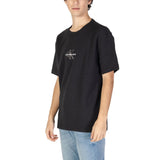 Black Cotton Rigenerato T-Shirt