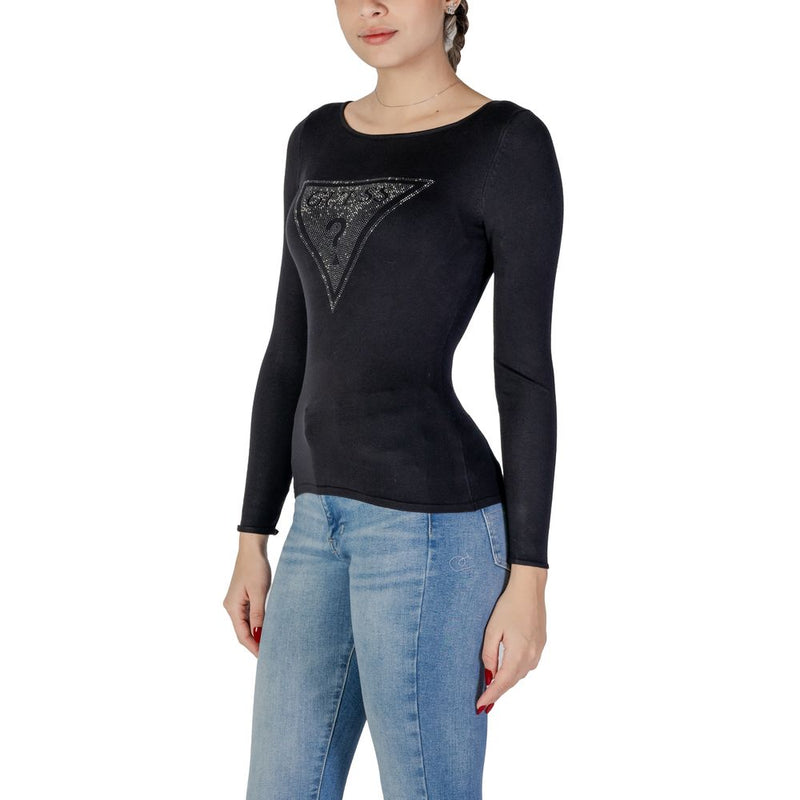 Black Viscose Tops & T-Shirt