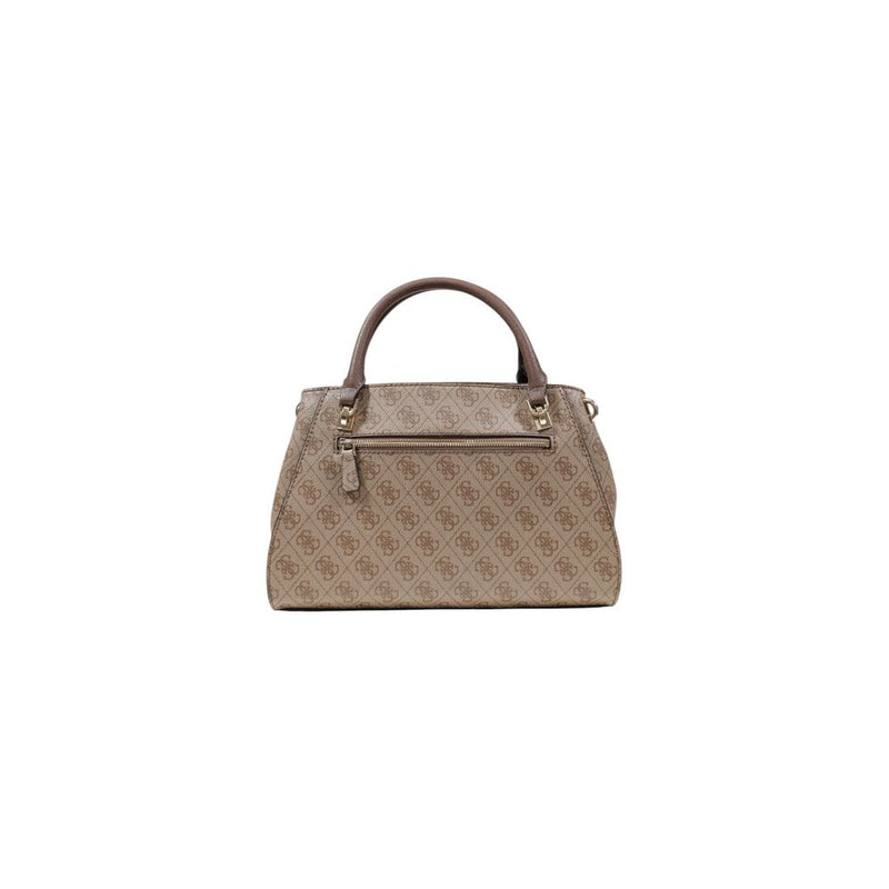 Beige Polyethylene Handbag