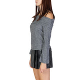 Gray Recycled Polyester Sweater