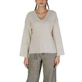 Cream Viscose Sweater