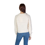 Cream Polyester Sweater