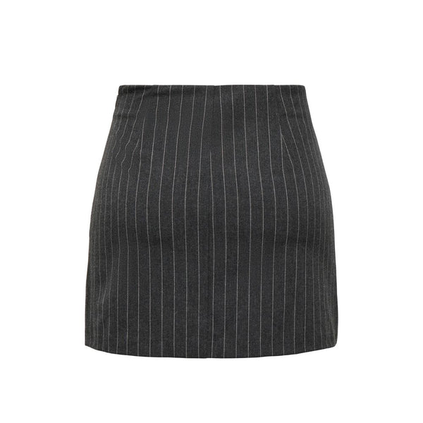 Gray Polyester Skirt