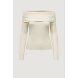 Cream Viscose Sweater