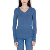 Blue Cotton Tops & T-Shirt