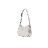 Cream Polyester Handbag