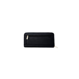 Black Synthetic Leather Wallet