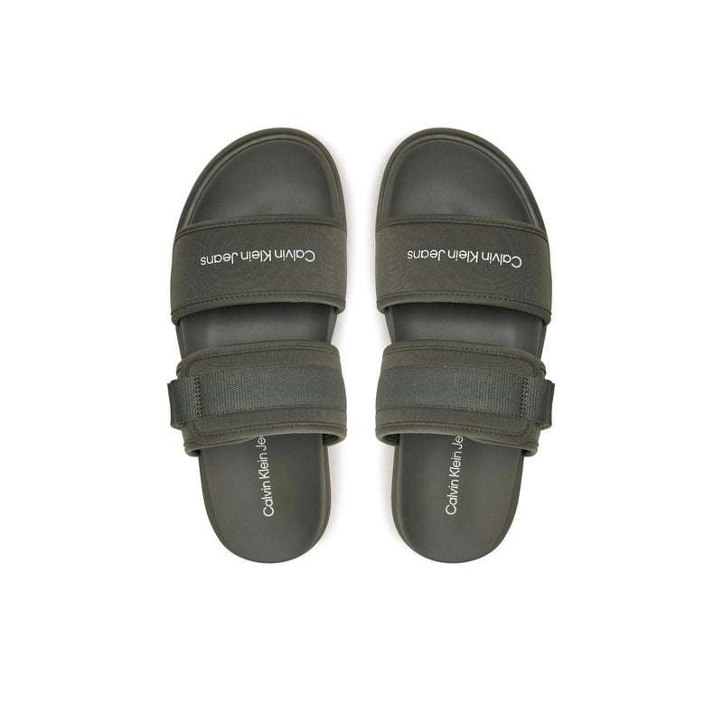 Green Recycled Polyester Sandal