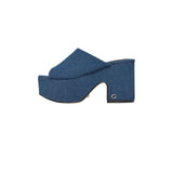 Blue Cotton Pump