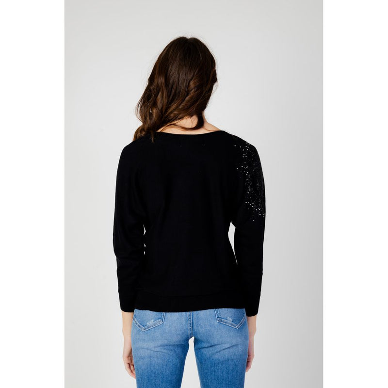 Black Viscose Tops & T-Shirt