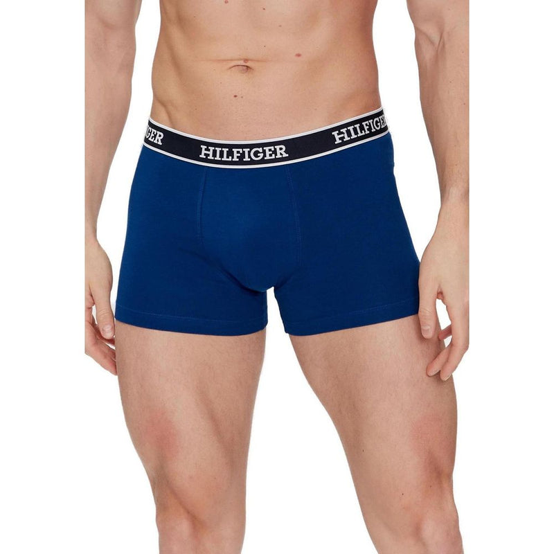 Blue Cotton Underwear