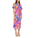 Multicolor Viscose Dress