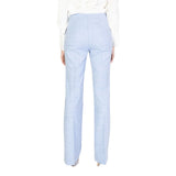 Blue Viscose Jeans & Pant