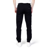 Black Cotton Jeans & Pant