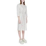 Beige Linen Dress