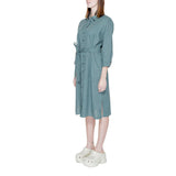 Green Linen Dress