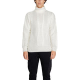 White Polyester Sweater