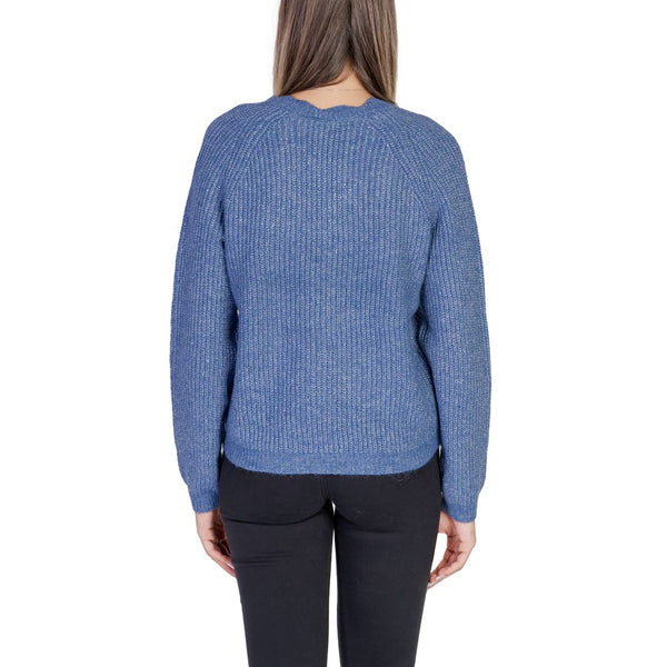 Blue Recycled Polyester Cardigan