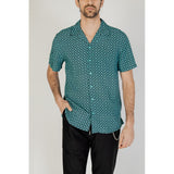 Turquoise Viscose Shirt