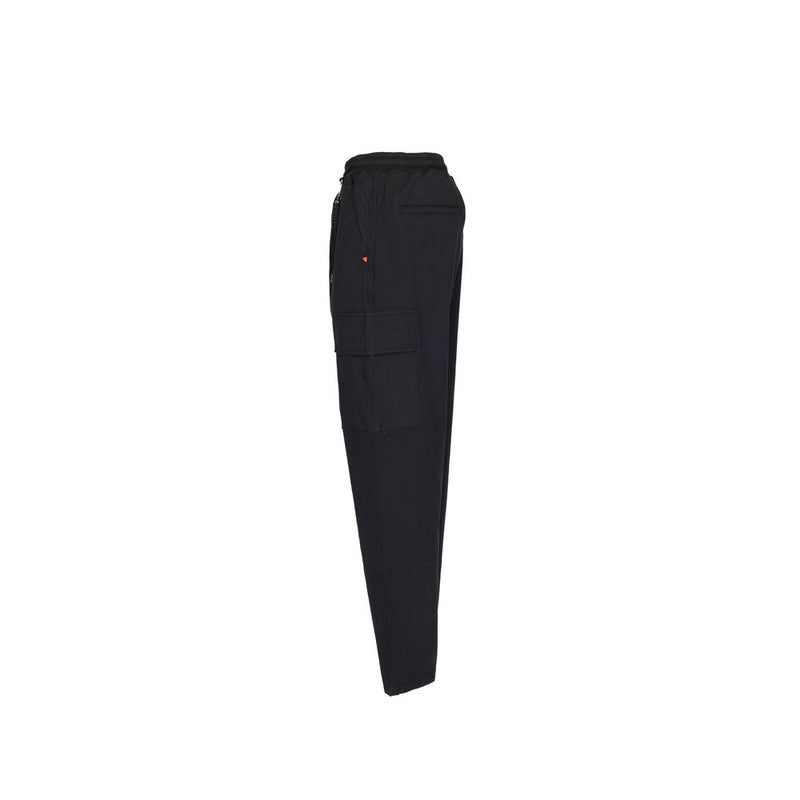 Black Cotton Jeans & Pant