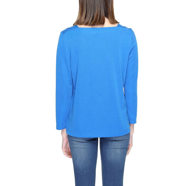 Blue Modal Tops & T-Shirt