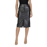 Black Polyester Skirt