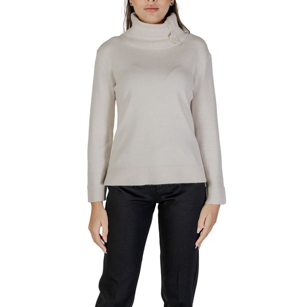 Cream Viscose Sweater