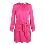 Pink Polyester Dress