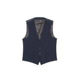 Blue Polyester Vest