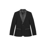 Black Polyester Suit