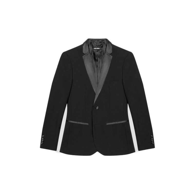 Black Polyester Suit