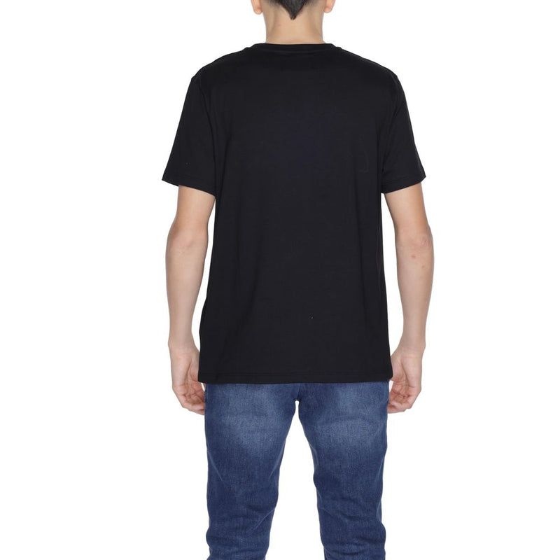 Black Cotton T-Shirt