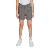 Gray Lyocell Short