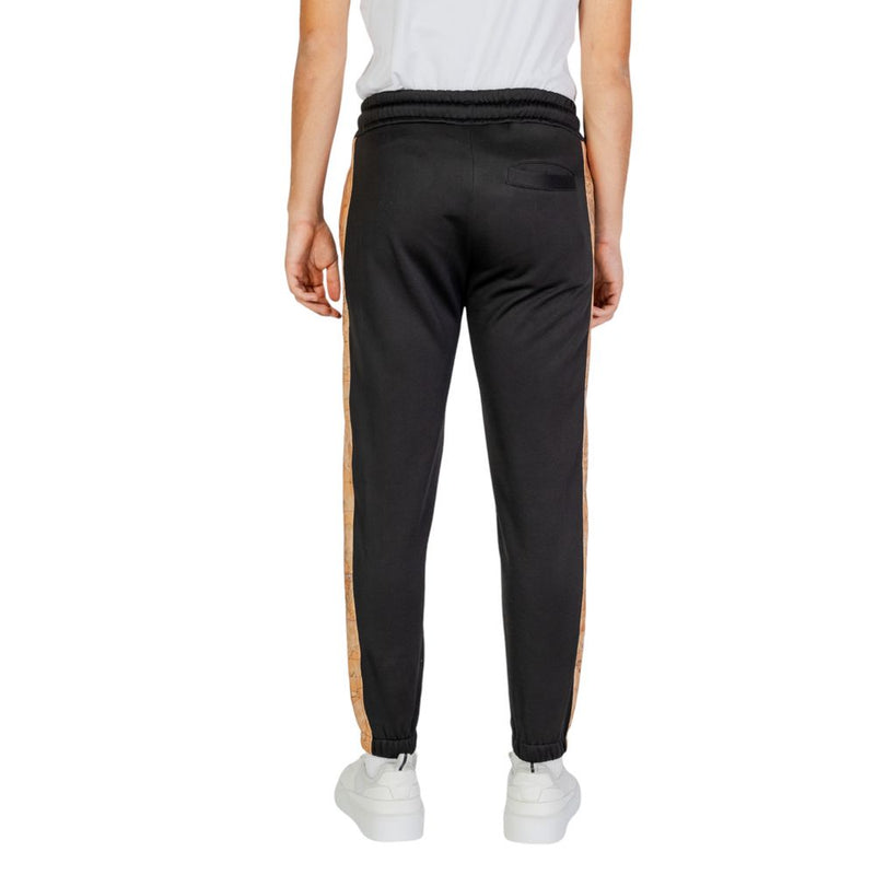 Black Polyester Jeans & Pant