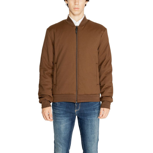 Brown Polyester Jacket