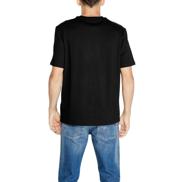 Black Cotton T-Shirt