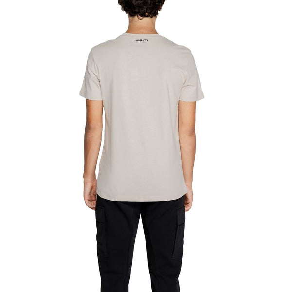 Beige Cotton T-Shirt