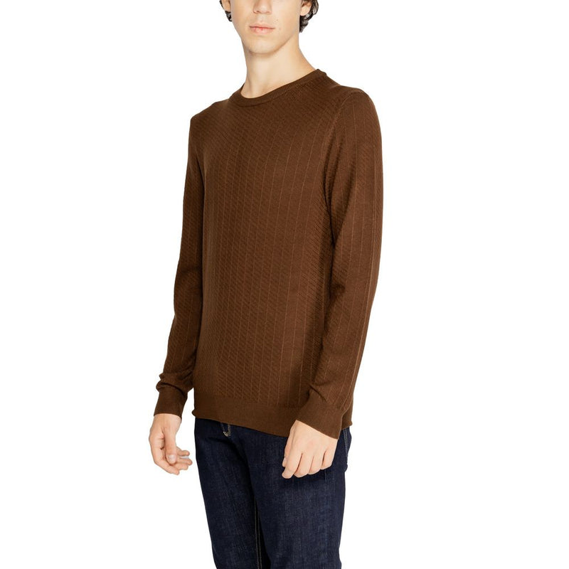 Brown Viscose Sweater