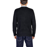 Black Polyester Cardigan