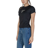 Black Cotton Tops & T-Shirt