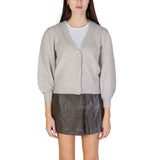 Gray Recycled Polyester Cardigan