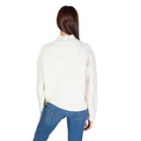 White Polyester Sweater