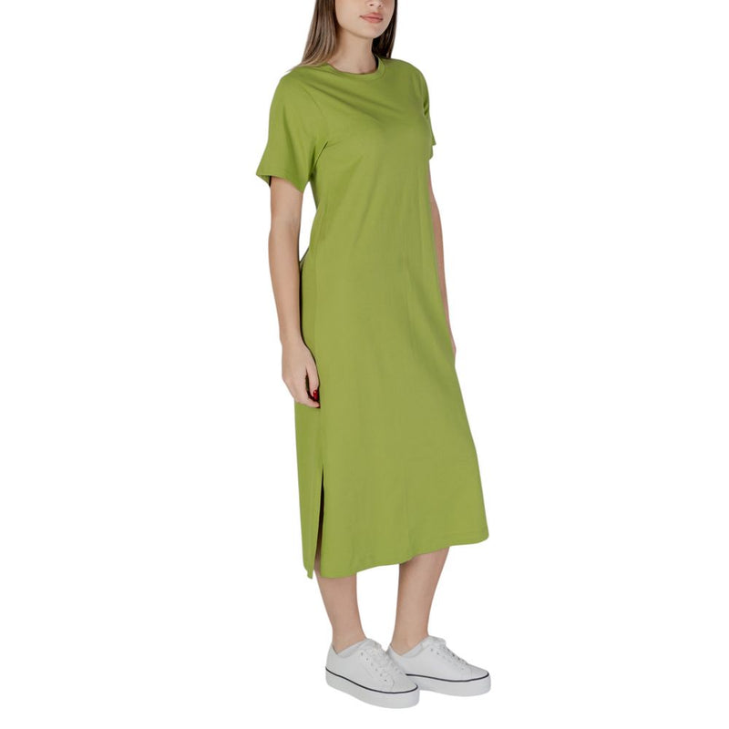 Green Cotton Dress