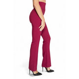 Bordeaux Polyester Jeans & Pant