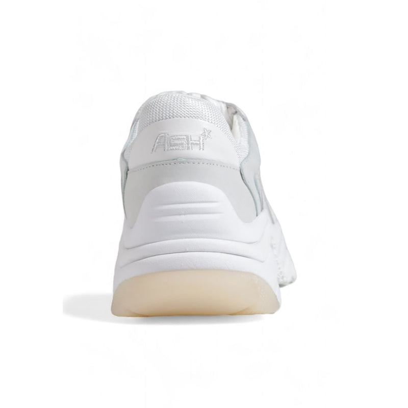 White Fabric Sneaker